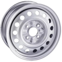Диск штамп. SDT U4055 15x6.0J/4x108 D63.3 ET47.5 Silver